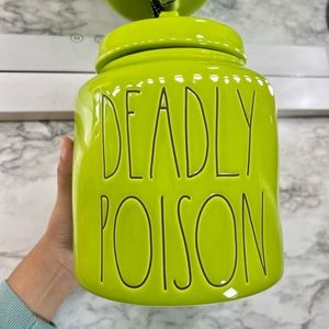 Rae Dunn Deadly Poison Canister